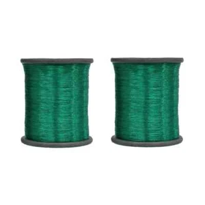 Metallic Zari Thread For Embroidery Sewing & Jewelry Making 0.1 MM Pack of 2 - Picture 1 of 139