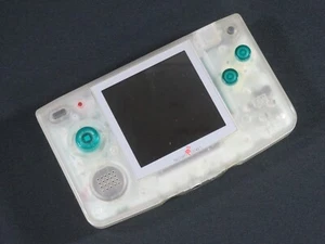 neo geo pocket console snk crystal white Japan tested game neogeo ntsc-j ngp - Picture 1 of 17