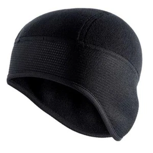 Men Womn Winter Skull Cap Helmet Liner Cycling Beanie Windproof Ear Covers Hat - Picture 1 of 10