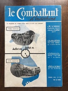MILITARIA REVUE COMBATTANT D'INDOCHINE N°33 Février 1955 - Imagen 1 de 1