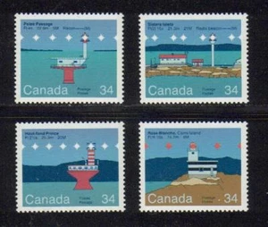 1985 Canada SC# 1063-1066 - Canadian Lighthouses-2 Lot# 161 M-NH   - Picture 1 of 1