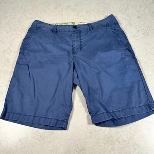 Tommy Bahama Herrenshorts 30 blau Baumwolle adrett lässig bequem Strand Chino Cabana - Bild 1 von 8