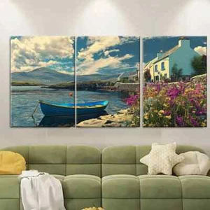 3pcs Dingle Ireland  County Kerry Landscape Metal Print  Ready to Hang Art - Bild 1 von 8