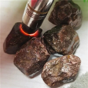 PIEDRA PRECIOSA ÁSPERA ZAFIRO ROJO NATURAL 100% NATURAL z722 - Imagen 1 de 10