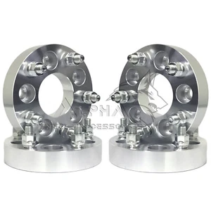 4 Wheel Adapters 5x108 To 5x114.3 For Ford Focus Fusion 1.25" Thick 12x1.5 Studs - Picture 1 of 5