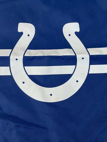 Indianapolis Colts NFL Team Drawstring Bag Blue White Large Forever Collectibles Cover