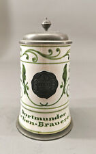 9148058 Keramik-Bierkrug Dortmunder Actien-Brauerei handbemalt H19cm