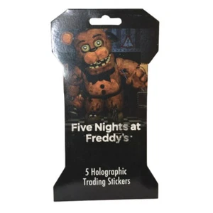 Five Nights at Freddy's - PACK AMPOLLAS de pegatinas holográficas comerciales [5 pegatinas] - Imagen 1 de 1