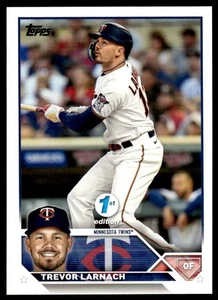 Tarjeta de béisbol 2023 Topps primera edición Trevor Larnach #201 Minnesota Twins - Imagen 1 de 2