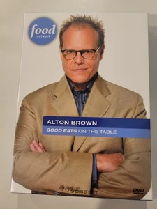 Alton Brown: Good Eats on the Table (DVD, 3 Disk Set)SEALED - Picture 1 of 3
