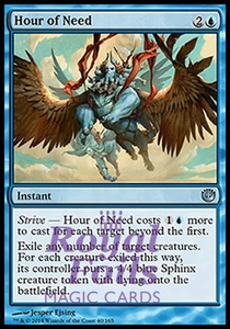 Hour of Need 2x FOIL JOU MTG Journey Into Nyx Uncommon MINT blue - Picture 1 of 1