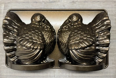 Nordic Ware Turkey Cake Pan Baking Fall Thanksgiving Collection - Image 1 of 4