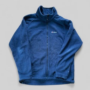 Berghouse Berghaus Fleece Jacket XL Black Men JPN Limited Edition Rare Model Ca - Picture 1 of 5