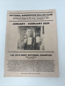 National Birmingham Roller Club Bulletin January February 2020 Pigeon Magazine - Imagen 1 de 8