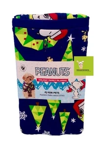 WEIHNACHTEN SCHLAFANZUG PYJAMA FÜR HAUSTIERE HUNDE Peanuts Charlie Brown Snoopy 2XL **LESEN** - Bild 1 von 4