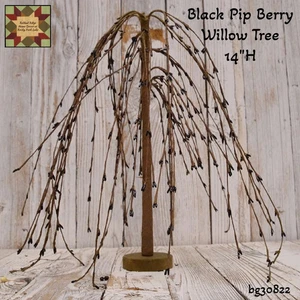 Willow Tree 14" Black Pip Berry - Picture 1 of 2