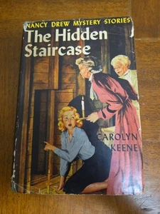 Nancy Drew The Hidden Staircase Carolyn Keene 1930 Hardcover Dust Jacket - Picture 1 of 8