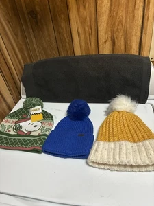 Peanuts Snoopy, Steve Madden und schlichter gelb/weißer Hut - Bild 1 von 7