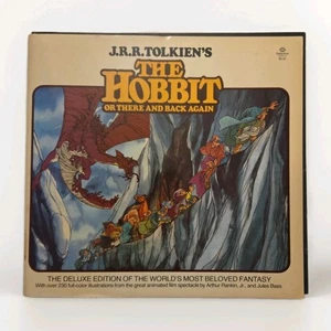 J.R.R.TOLKIEN'S The Hobbit Or There And Back Again Ballantine 1978 Deluxe Ed. - Foto 1 di 19