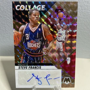 Steve Francis 2024-25 Panini Mosaic 49/49 Auto Copper Collage #CAM-STV - Picture 1 of 3