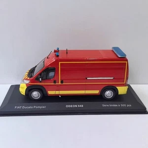 ODEON 1/43 FIAT Ducato Pompier (Fire Truck Model, Alloy) - Picture 1 of 5