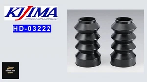 Kijima OEM HD-03222 Front Fork Boot 39mm/LOW From Japan - Foto 1 di 5