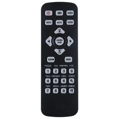 Remote Control for X1123H X118 X118AH X118H X1223H Projecter Remote Repair Part - image 1 of 4
