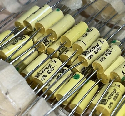 ERO / ROEDERSTEIN 10 Stück - 4700pF 400V - MKT1813 - ERO - Tube Amp Audio Folienkondensatoren NOS