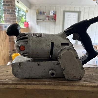 Lijadora de banda locomotora SKIL modelo 505 6 amperios vintage hecha en EE. UU. Foto 1 de 4