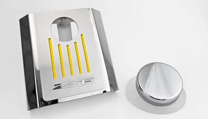 Master Cylinder Cover [Yellow Carbon Fiber "Z06"] fit 14-19 Chevy Corvette Auto - Picture 1 of 1