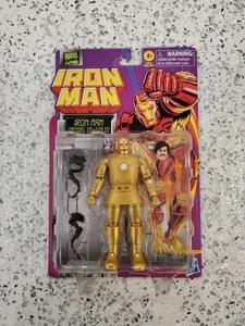 Marvel Legends Retro Iron Man Modell 01-Gold Neu Factory Sealed Hasbro - Bild 1 von 7