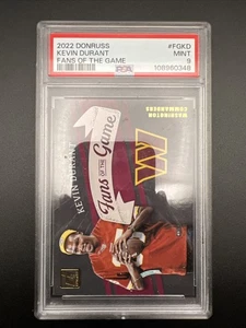 2022 Panini Donruss Kevin Durant Fans of the Game Washington #FG-KD - Picture 1 of 2