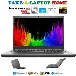 Lenovo FHD i7 Laptop Windows11 Pro 512Gb SSD Core Intel 3.4GHz Backlit Keyboard - Picture 1 of 11