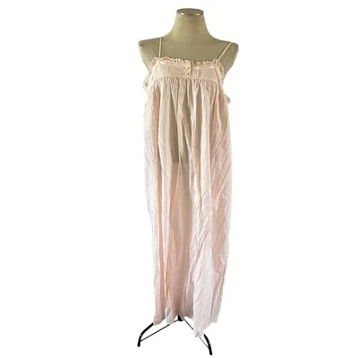 全新带标签 复古 Victorias 秘密晚礼服 M 码 金色标签 棉草原 Coquette — 第 1/4 张图片