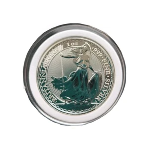 Britannia 2020 1oz. 999 Fine Silver Coin in Capsule BU UK Seller Br2 - Picture 1 of 2