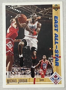 Michael Jordan 1991-92 Upper Deck #69 - All-Star - Chicago Bulls - Picture 1 of 2