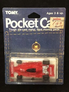 Super Rare Tomy Pocket Cars Ferrari Fiat Formula 1 Race Car - Picture 1 of 5
