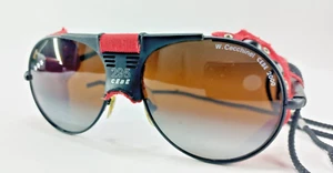 Vintage Sonnenbrille CEBE 295 W.Cecchinel Farbverlauf verspiegelt Sci Schnee Sport - Bild 1 von 20