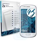 Bruni 2x Folie für Samsung Galaxy S3 mini GT-i8190 Schutzfolie
