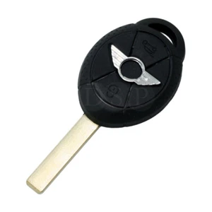 Replacement Remote Key Shell fit for MINI Cooper Remote Key Case Fob 3 Buttons - Foto 1 di 3