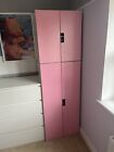 Ikea Stuva Pink And White Wardrobe Cupboard With Drawers - Newbury Rg14