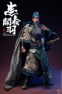 Figura de acción JSTOYS JS002 The Three Kingdoms Guan Yu 1/6 versión de lujo Nuevo - Imagen 1 de 11