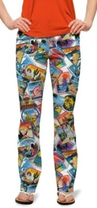 Loudmouth Damen-Hose, lang "Postcards from the Wedge" - Bild 1 von 1