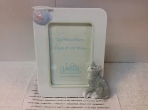 MARCO DE FOTOS GATO COLECCIÓN VALENCIA Nuevo con etiqueta Sostiene FOTO 4” por 6” - Imagen 1 de 3