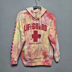 Lifeguard Hoodie Damen Größe Small offiziell Batik Bonita Strand pink gelb - Bild 1 von 7