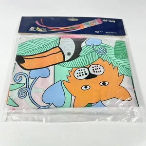 Vintage San Diego Zoo Tiere Windsack groß 56" lang Gartendeko mehrfarbig - Bild 1 von 5