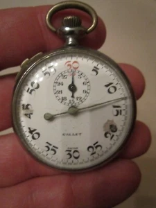 VINTAGE GALLET STOPWATCH - SWISS MADE - NICE - BBA-35 - Picture 1 of 4