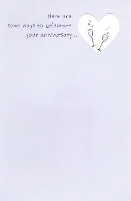 Tarjeta Feliz ANIVERSARIO PARA PAREJA, Maneras de Celebrar por American Greetings + ✉ Foto 1 de 4