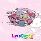 Protective 3 Ply Face Mask Disposable - Adult Size - Hello Kitty Designs