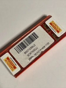 266RL-16UN01A140M 1125 SANDVIK THREADING INSERTS INTERNAL RIGHT VAT INVOICE - Picture 1 of 3